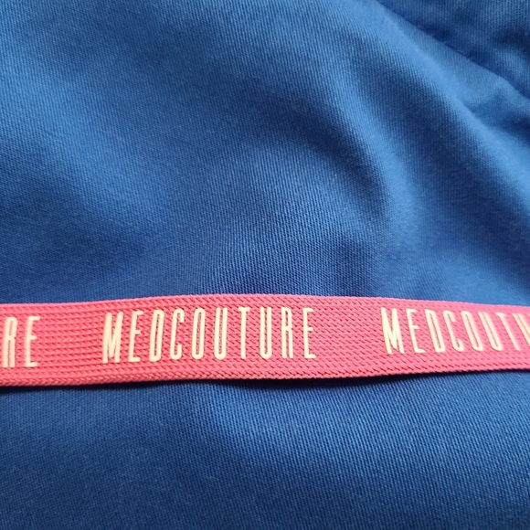 Med Couture Women's Signature Drawstring Straight Scrub Pants, Size: Medium - Picture 10 of 15